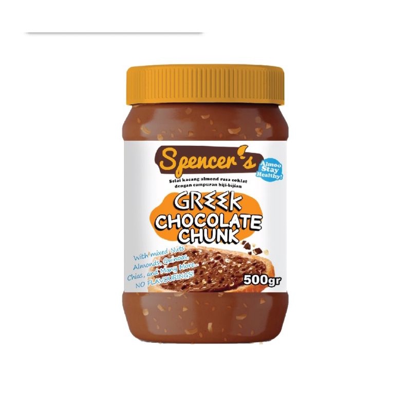 

Greek coklat chunk spencers