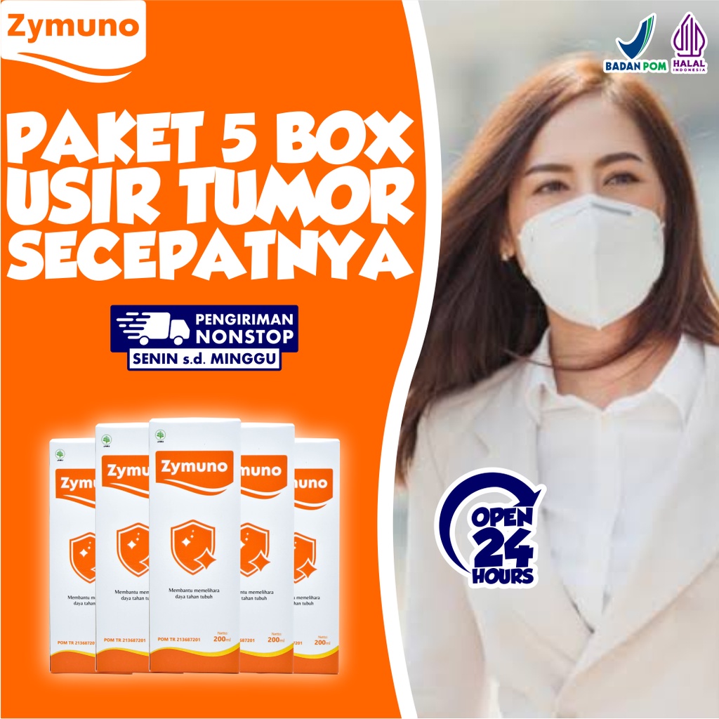 Paket 5 Box Zymuno - Madu Hutan Herbal Cegah Kanker Tingkatkan Daya Tahan Tubuh Imun Jaga Kesehatan Tubuh Cegah Flu Demam Batuk Masalah Pencernaan Bantu Percepat Penyembuhan Penyakit Booster Imun