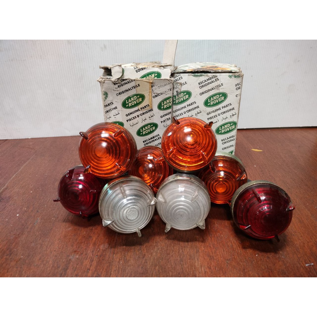 Land Rover Series Military Vehicle Lucas Glass Indicator Light Units 606138
