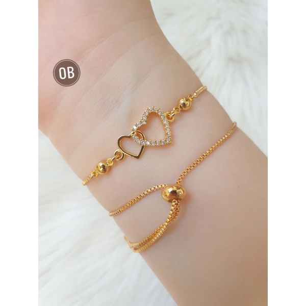 Gelang Serut Tangan Xuping Cantik Dan Simple N27092201