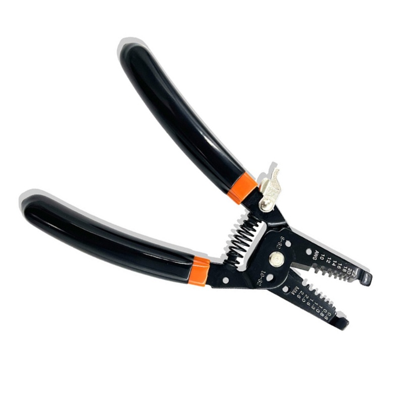 Tang Crimping Pemotong Kabel Listrik Portabel Ukuran 7 &quot;0.6-2.6mm Untuk Rumah