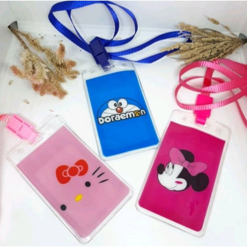 

ID CARD GANTUNG PENGENAL NAME TAG NAME TEXT WADAH KTP SIM KARTU ATM GANTUNGAN identitas KARAKTRER