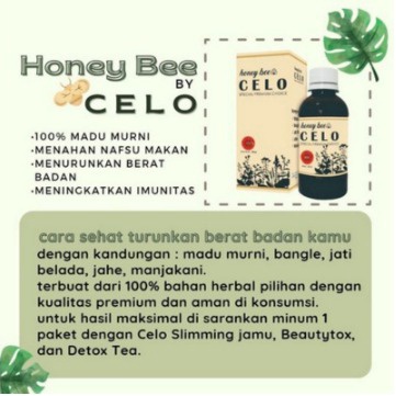 Celo Fast Slim Honey Bee (280ml) madu diet