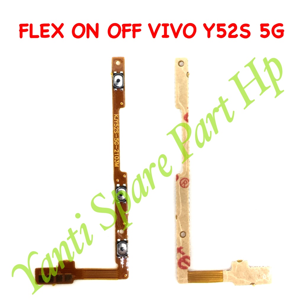 Flexible On Off Vivo Y52S 5G Original Terlaris New