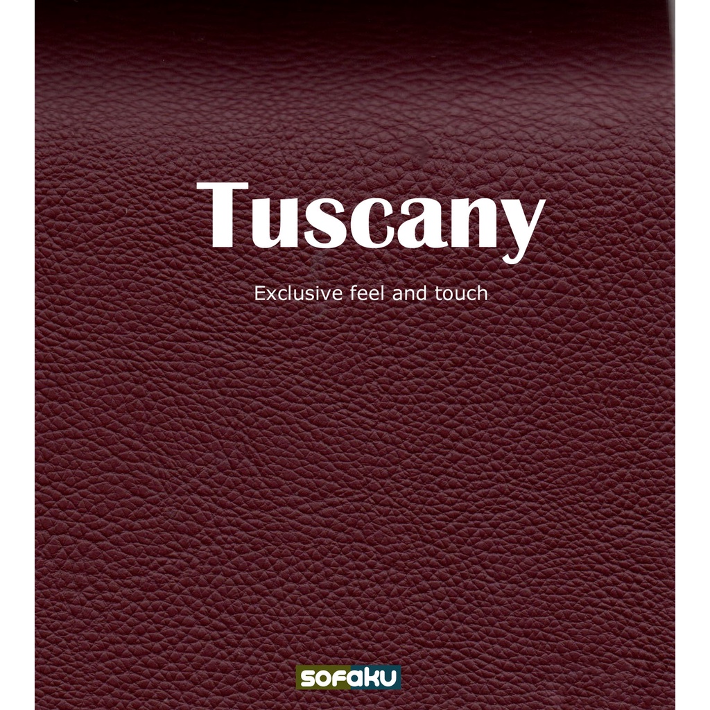 TUSCANY Oscar - Kulit Jok Premium Terlaris Oscar Jok Imitasi Kulit - Bahan Oscar Tuscany