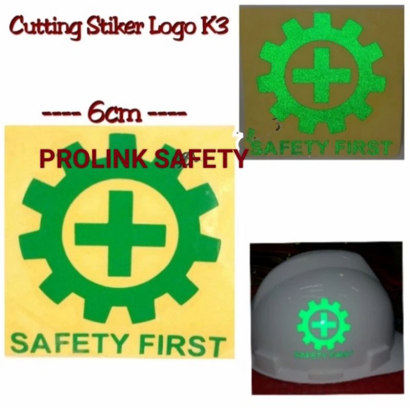 STICKER HELM SAFETY FIRST MENYALA