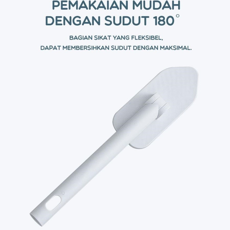 Sikat Lantai Wc Kamar Mandi Toilet Lipat Cleaning Brush - BONBOX BCB30