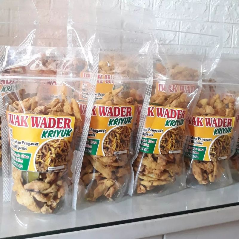 

Keripik Iwak Wader / Kripik Iwak Wader Gurih Renyah
