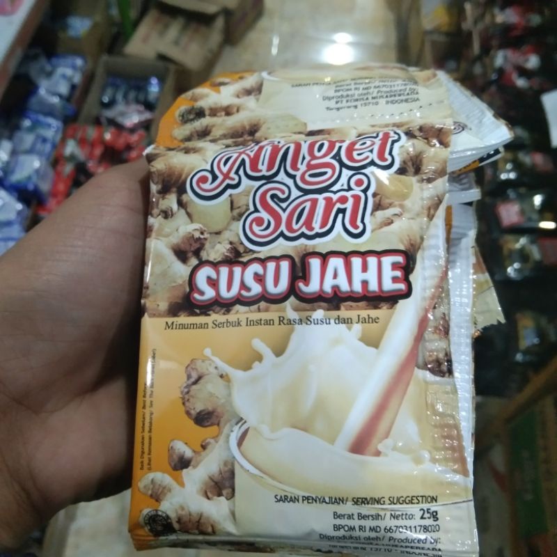 

Anget Sari Susu Jahe 1 Renteng