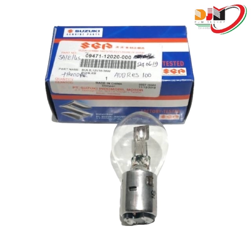 Bohlam Lampu Depan Thunder 125 Original SGP 09471-12020-000