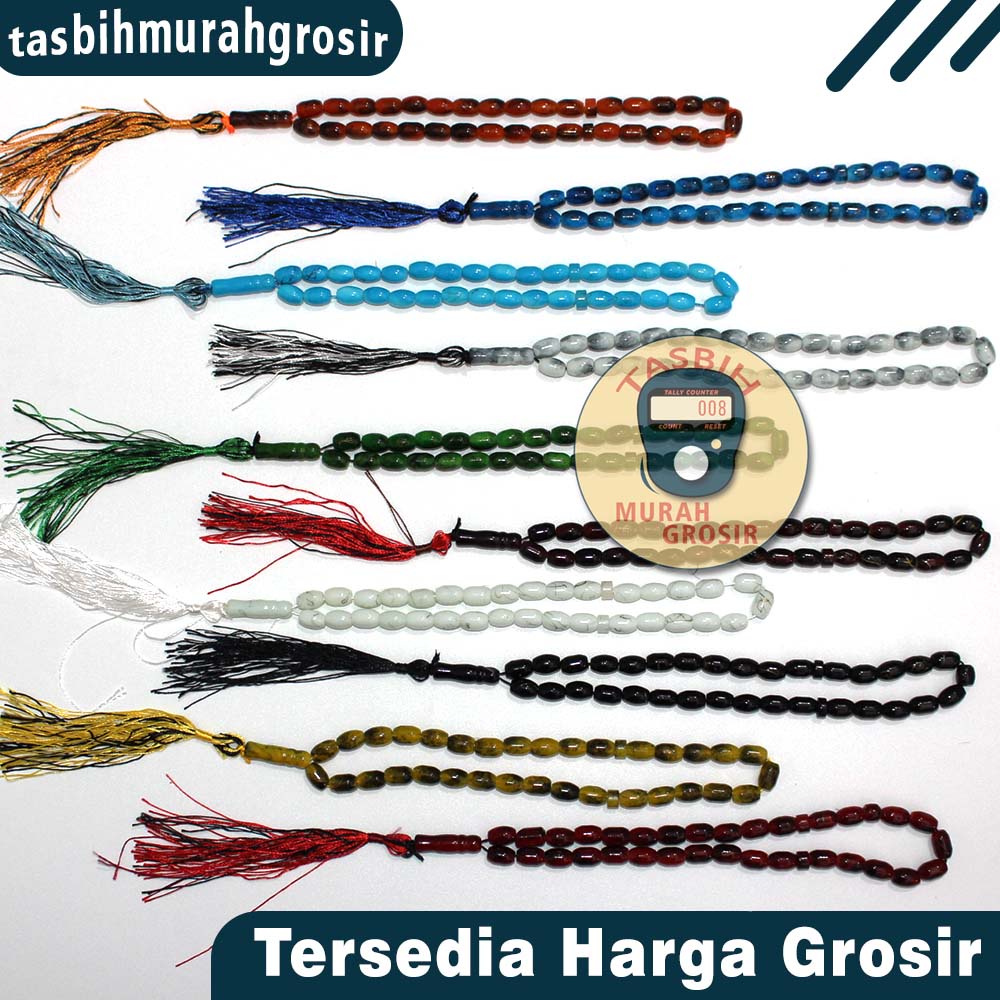 TASBIH MUTIARA 33 BUTIR  MODEL TERKINI