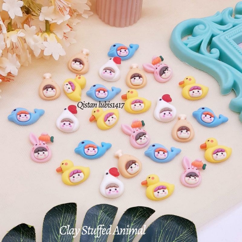 Clay Grosir Kemasan 25 Pcs|Clay Pastel|Clay Karakter|Clay Icecrem|Clay Pay Cake|Clay lucu-lucu