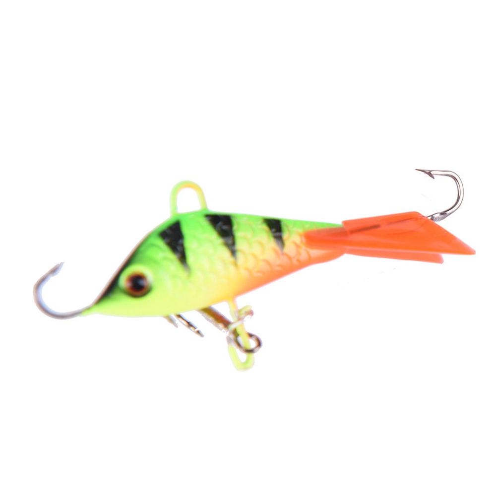 Top 50mm/7.5g Kait Pancing Es Kualitas Tinggi Buatan Balanceraa Jigging Lead