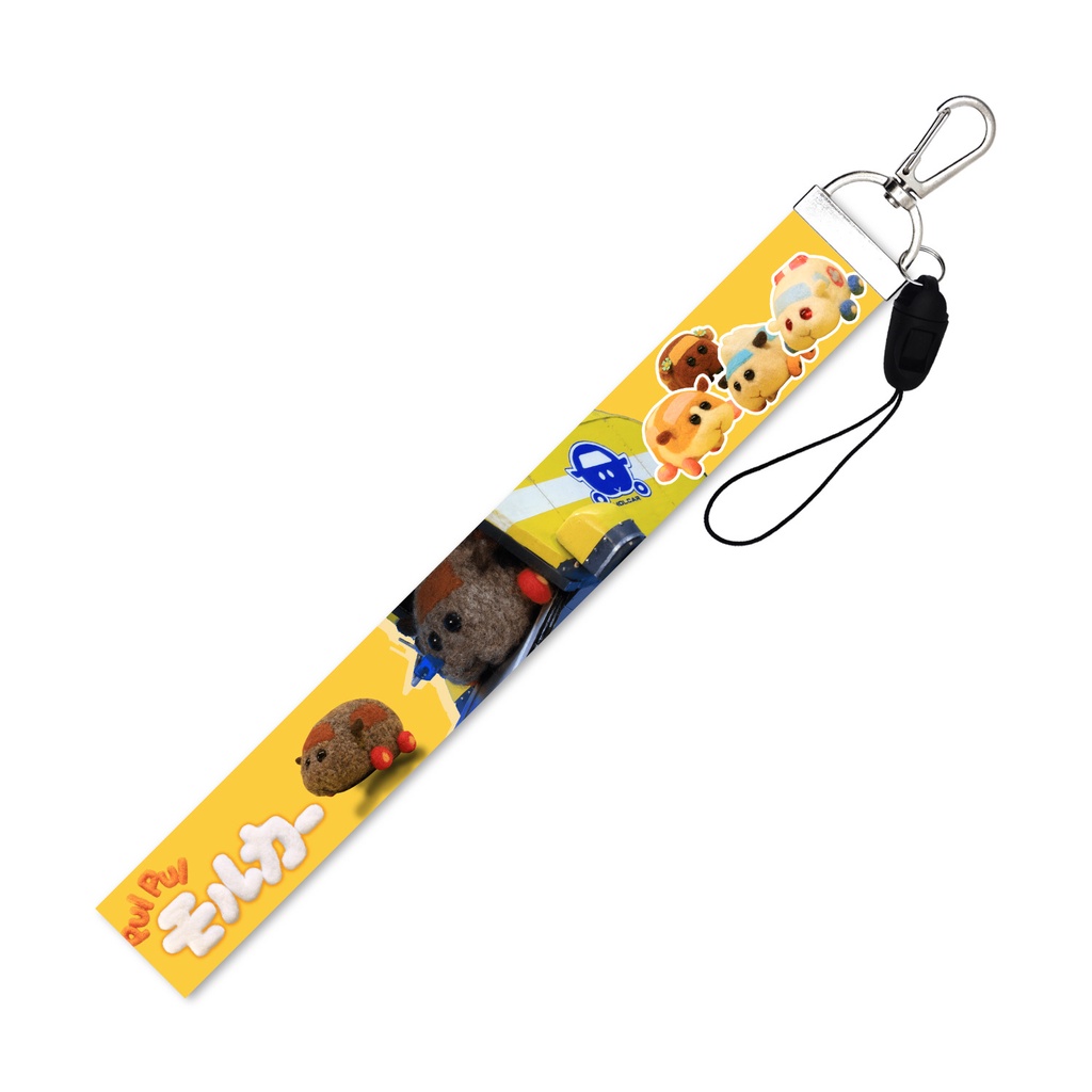 Pui PUI lanyard detachable Motif Babi guinea Untuk Mobil