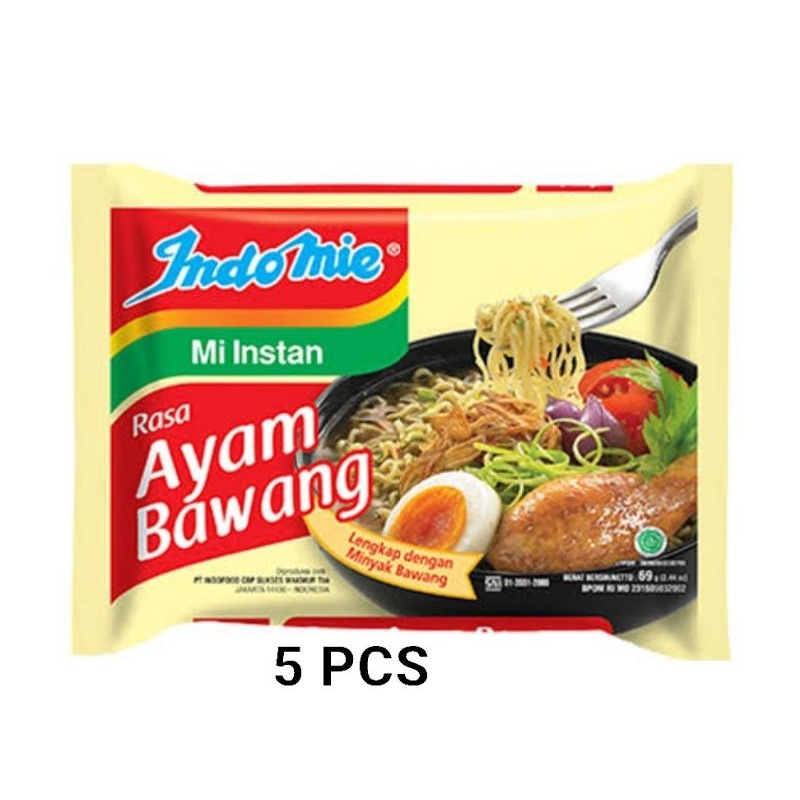 

PROMO Indomie ayam bawang 5 Pcs Rp. 17.000