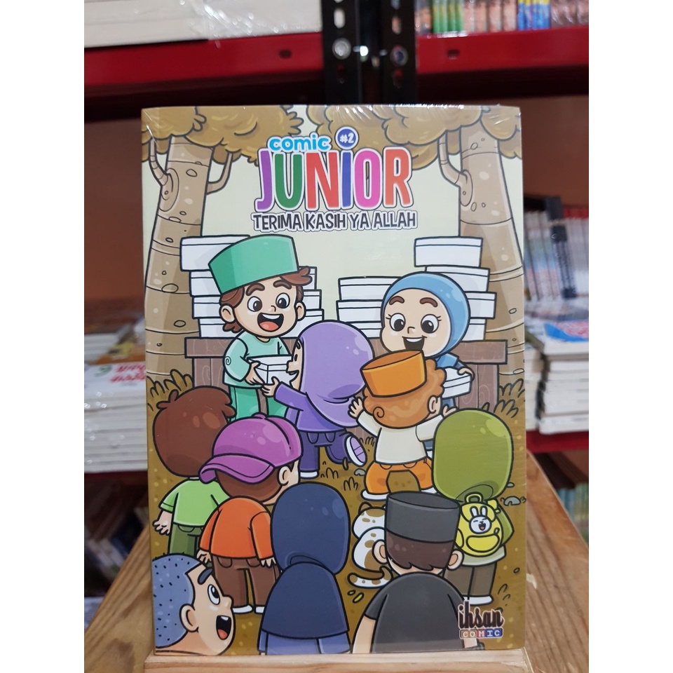 Comic Junior #2 Terima Kasih Ya Allah | Komik Anak Islami | 100% Buku Original | Soft Cover | Komiku