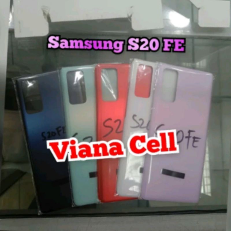 BACKDOOR BACK DOOR SAMSUNG S20 FE S20FE CASING HOUSING TUTUP BELAKANG BATERAI ORI