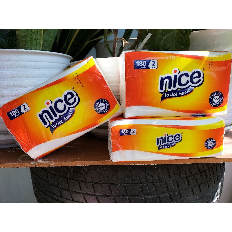 Tissue Nice 180 Sheet | Tisu Nice 180 Sheet