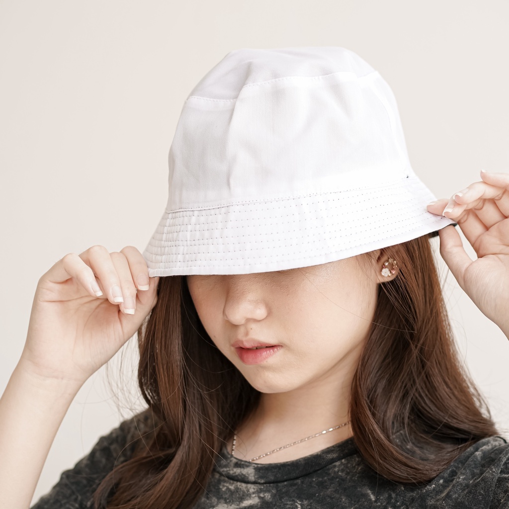 Bucket Hat Reversible | Topi Bolak Balik