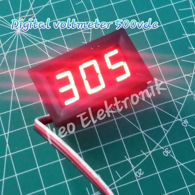 digital voltmeter 0-500v dc