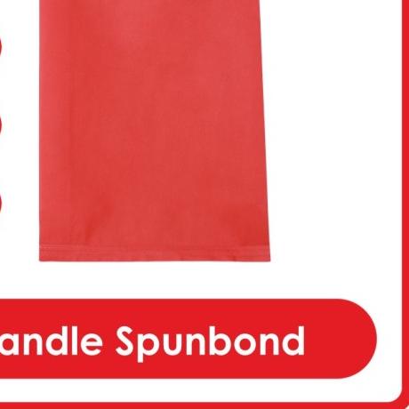 

GOODIE BAG SPUNBOND HANDLE LUSINAN 30x40 / Tas Belanjaan Murah (Merah)