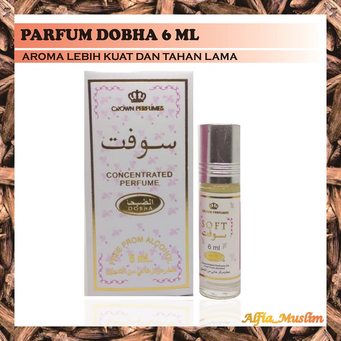 Parfum Soft Non Al kohol Dobha 6 ML Roll On