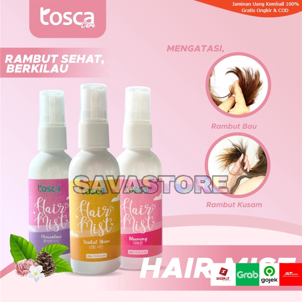 SPRAY PENGHARUM NUTRISI PELEMBUT RAMBUT - HAIR MIST PARFUME 60 ML