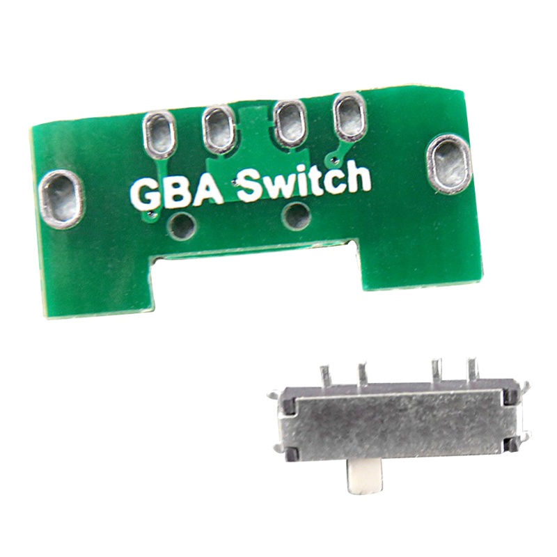 Btsg Console Repair Replacement Power Switch Button Board PCB Untuk Konsol Game GBA