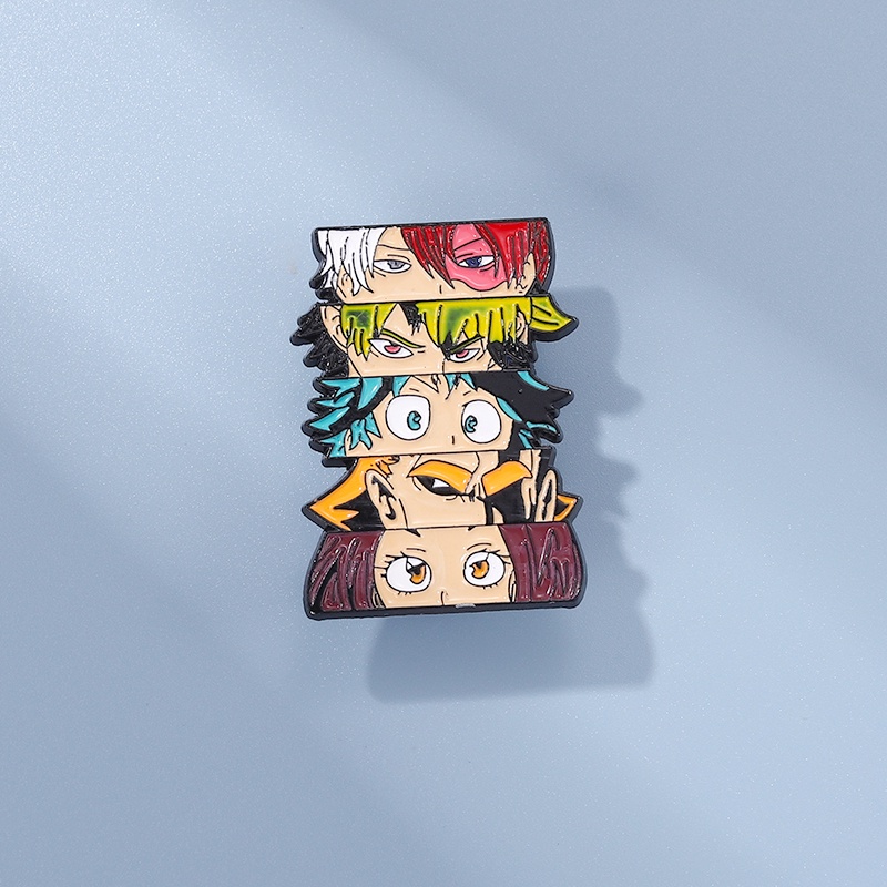 Bros Pin Desain My Hero Academia Untuk Aksesoris Pakaian