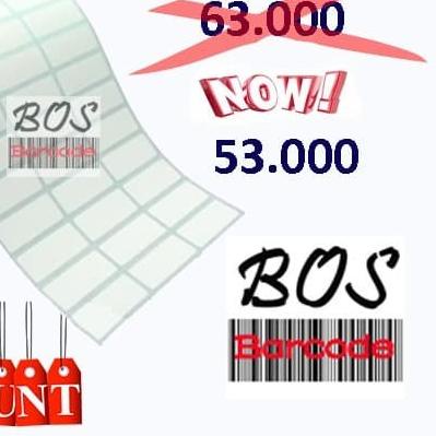 

LABEL PRINTER BARE 33X15MM SEMICOATED / 33 X 15 SC ISI 10.000 PCS