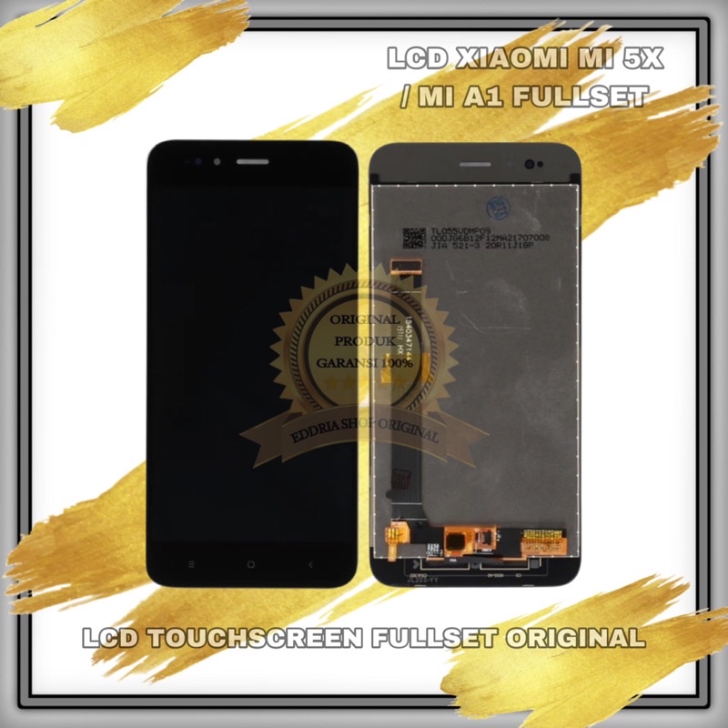 Lcd Touchscreen Xiaomi Mi 5X / Mi A1 Original Fullset New Garansi