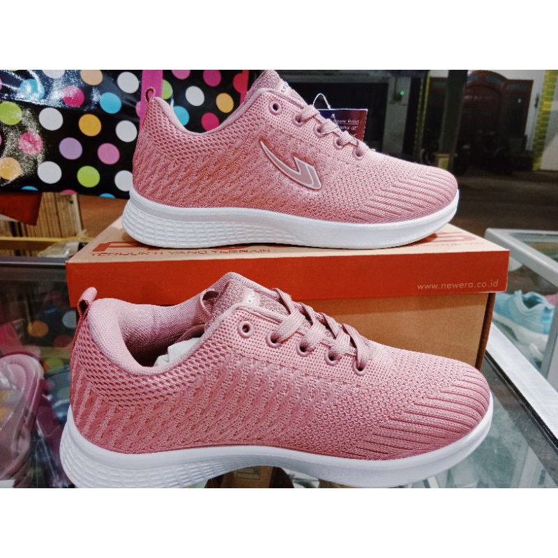 ANDO Original NAOMI 37-40 Sepatu Sneakers slip on Rajut Wanita