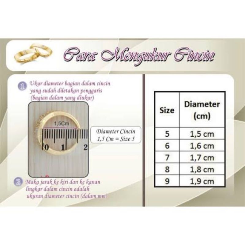 Cincin Couple Titanium PASIR GARIS GOLD Harga Satuan CC25L,B