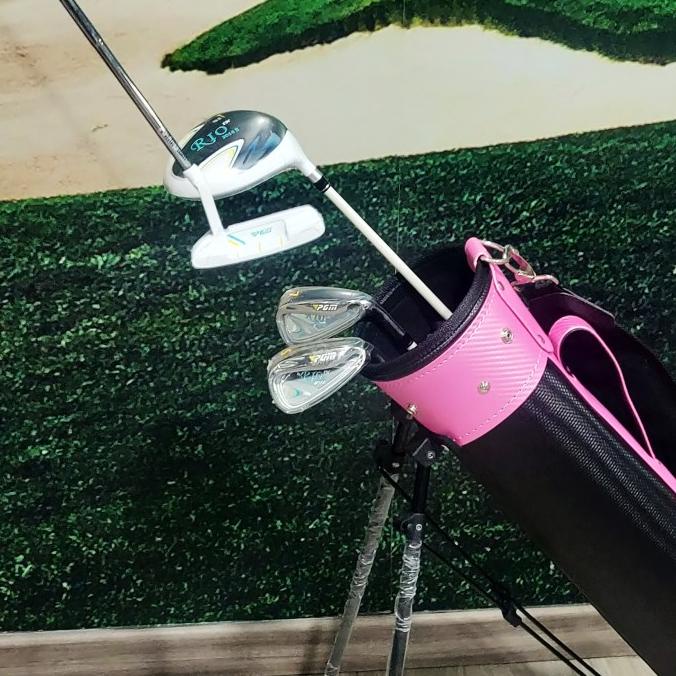 Ladies Stick Golf Set Latihan Driving Range