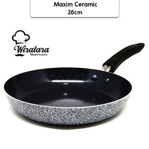 PAKET MAXIM ISI 2PCS NEOSTONE DEEP WOK 24 CM +22CM FRYPAN CRAMIC ANTI LENGKET