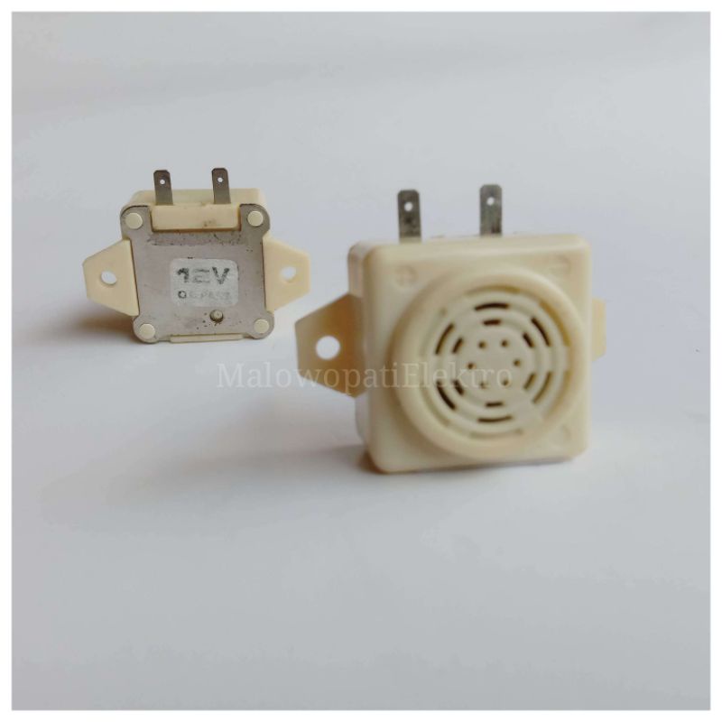 Continuous Buzzer 12v Alarm Aktif Bunyi Sein Motor 12 Volt Bel Rumah dan Toko