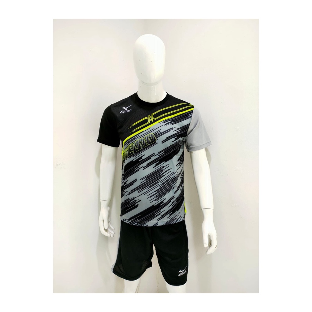 Baju voli pria jersey bola volly kaos celana setelan wanita dewasa t-shirt outfit seragam jarsey kostum olahraga pakaian print custom apparel sport jersy volley ball casual jersi suit MZ127 grey