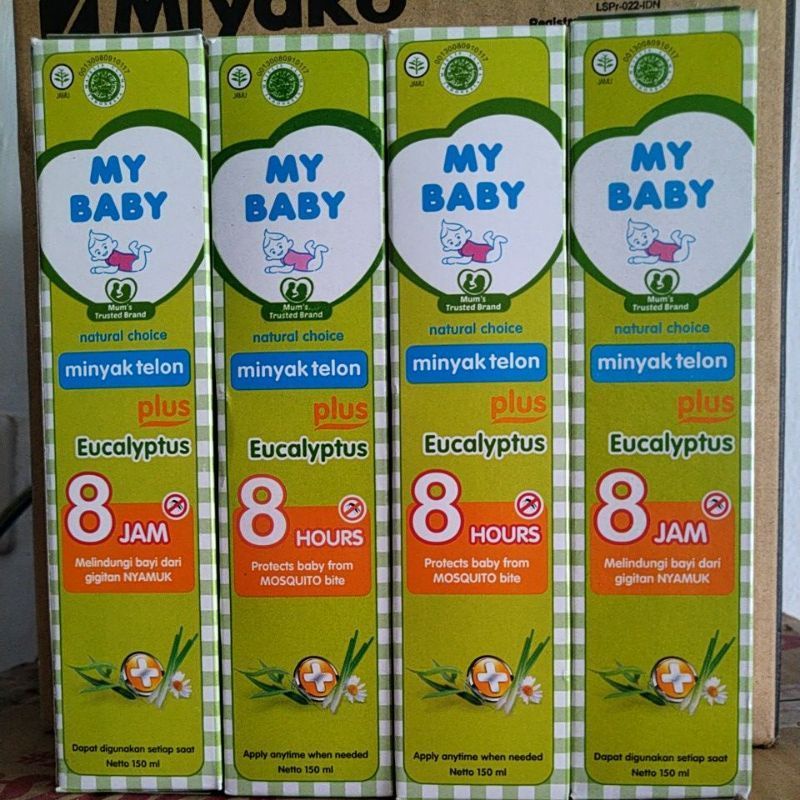 MY BABY MINYAK TELON PLUS ANTI NYAMUK BISA TAHAN 8 JAM SAMPAI 12 JAM ORIGINAL MINYAK ANAK BAYI