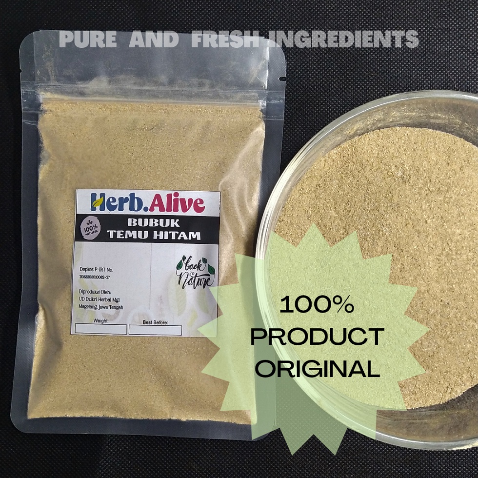 

TEMU HITAM SERBUK / TEMU IRENG BUBUK 50GR - 100GR
