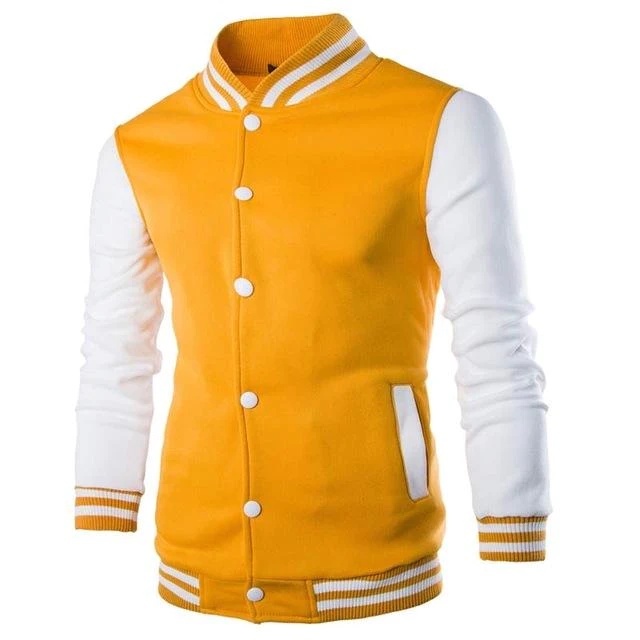 Jaket Varsity Basic Pria II Jaket Baseball Polos II College Jacket II Jaket Sweater Varsity Milea