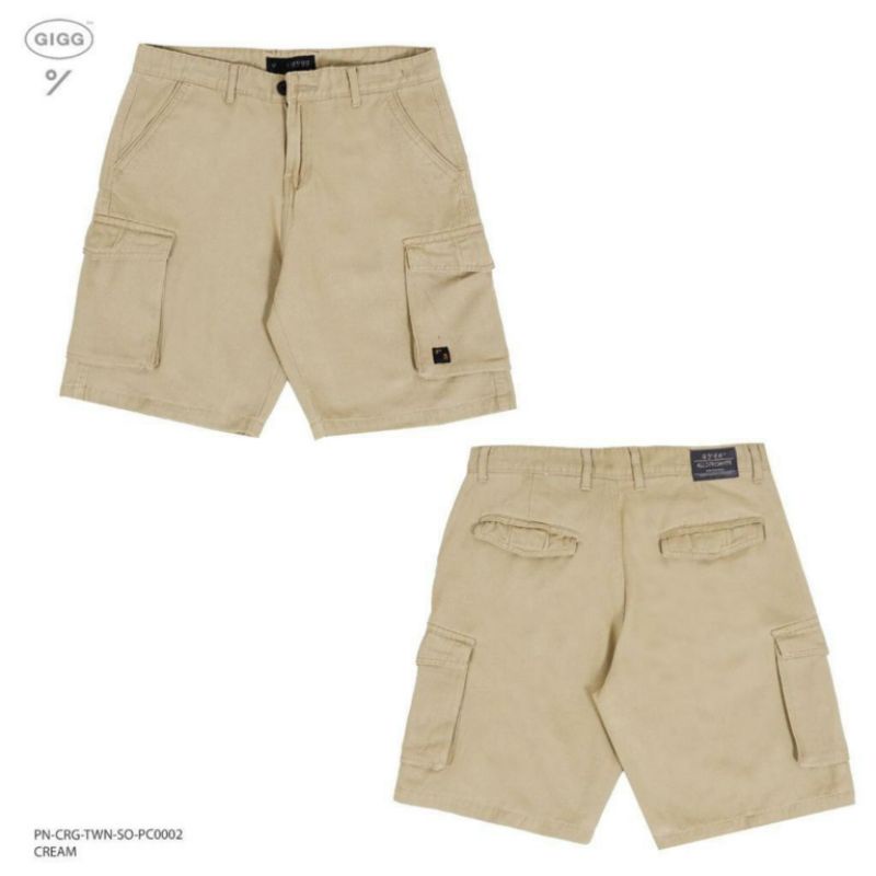 GIGG CARGO SHORT PANTS | CELANA CARGO PENDEK GIGG " PC0005 " ORIGINAL