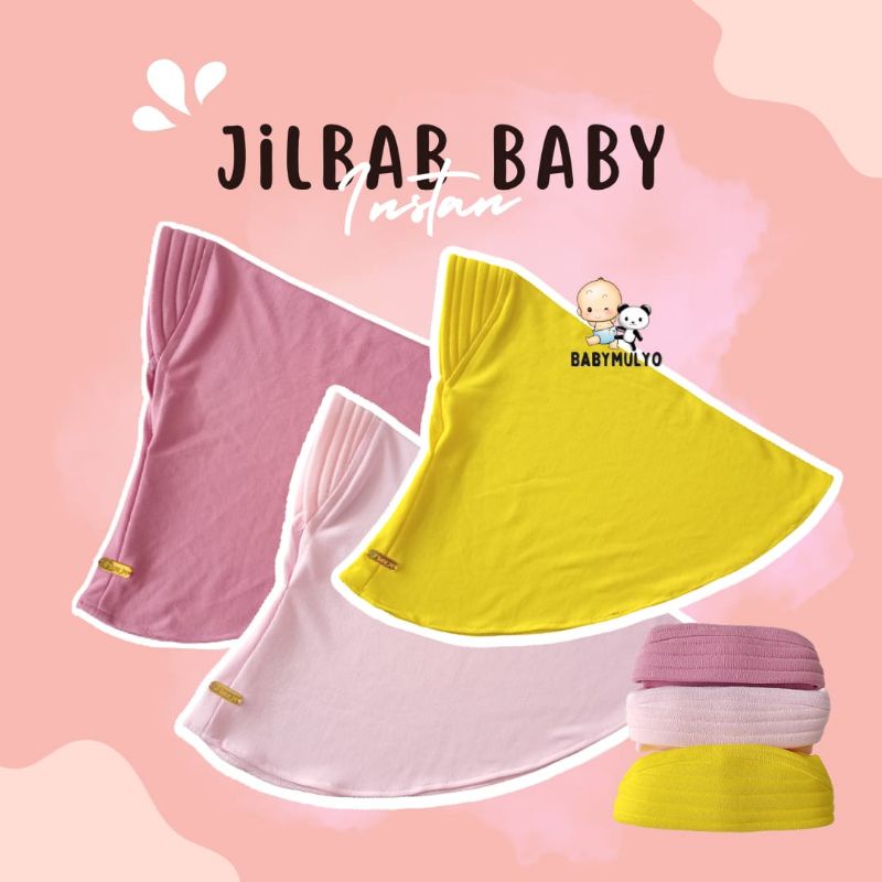 Jilbab Instan Baby &amp; Kids Baby_M // Jilbab Bergo Pet Instan Anak // Jilbab Pet Instan