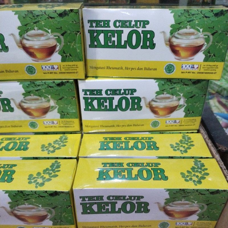 

Teh Clup Daun Kelor