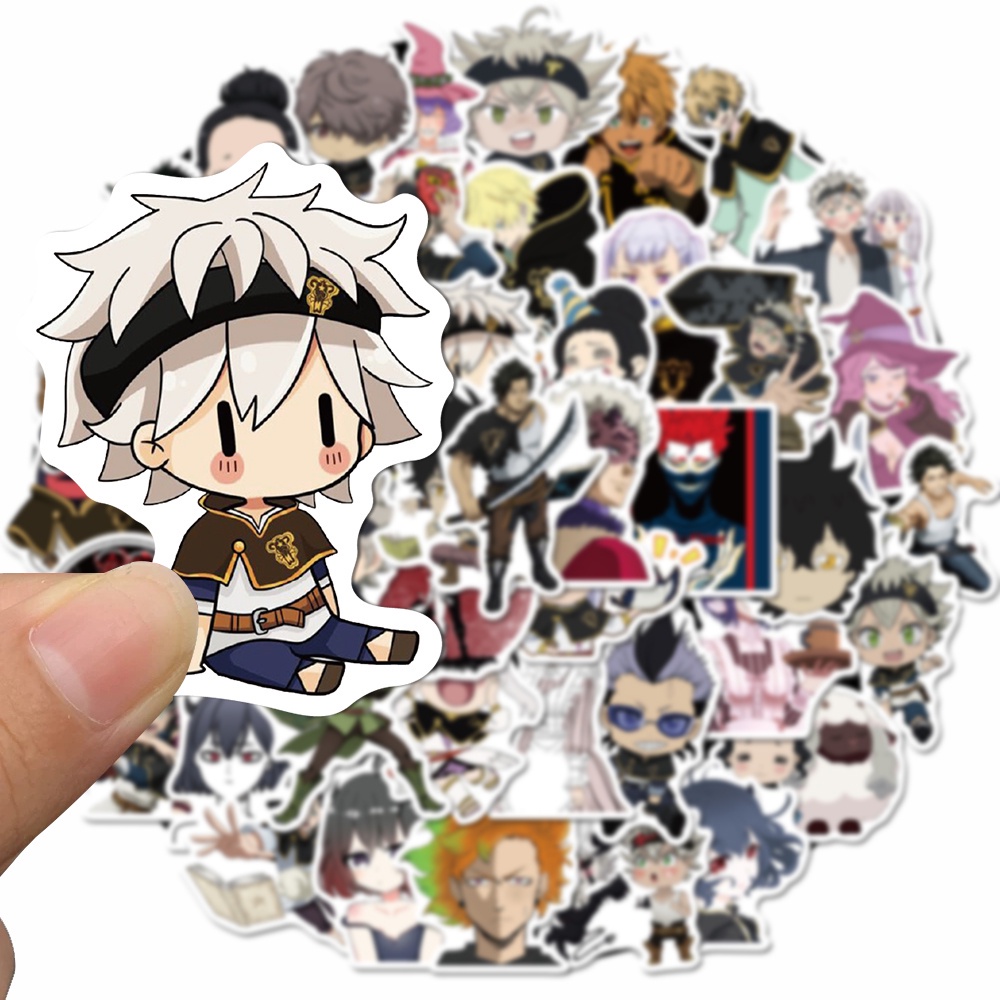 

Stiker Anime & Game - BLACK CLOVER (SATUAN ACAK)