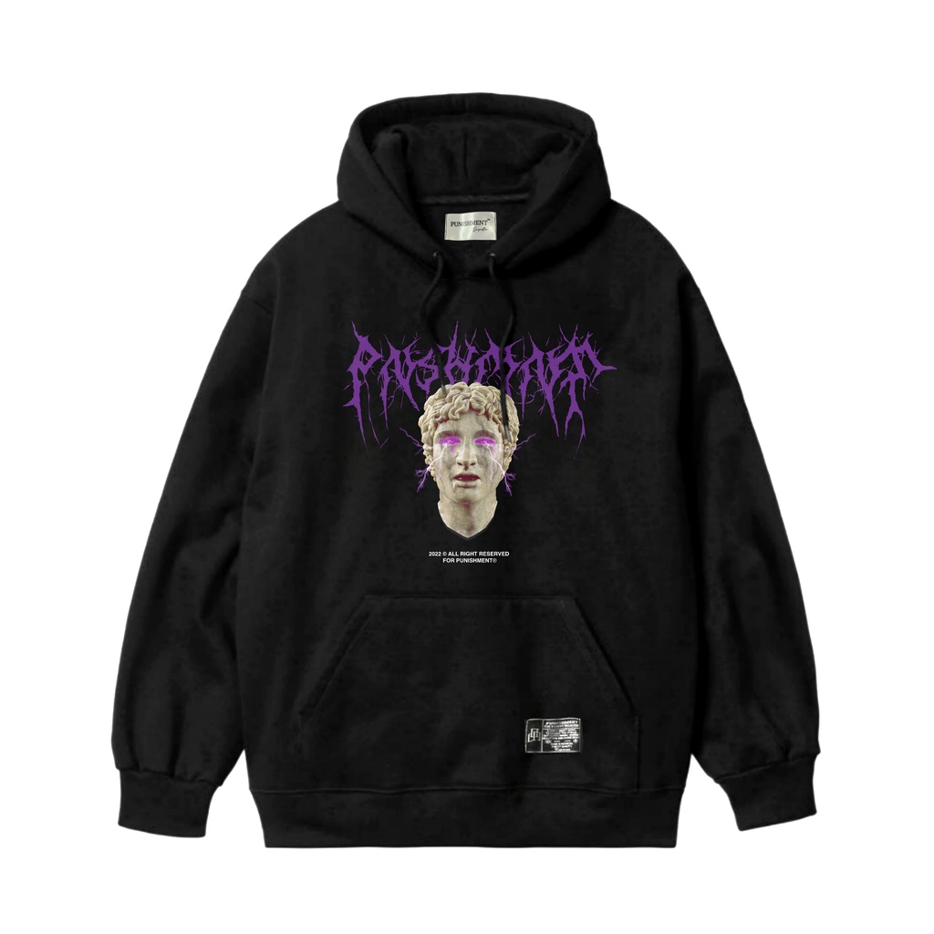 Sweater Hoodie Punishment Vexation Black