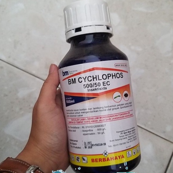 INSEKTISIDA BM CYCHLOPHOS 50EC 500ML