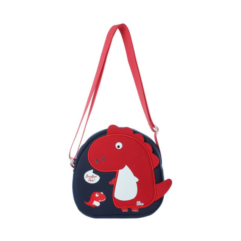 MINISO Tas Selempang Anak Unisex Motif Dino