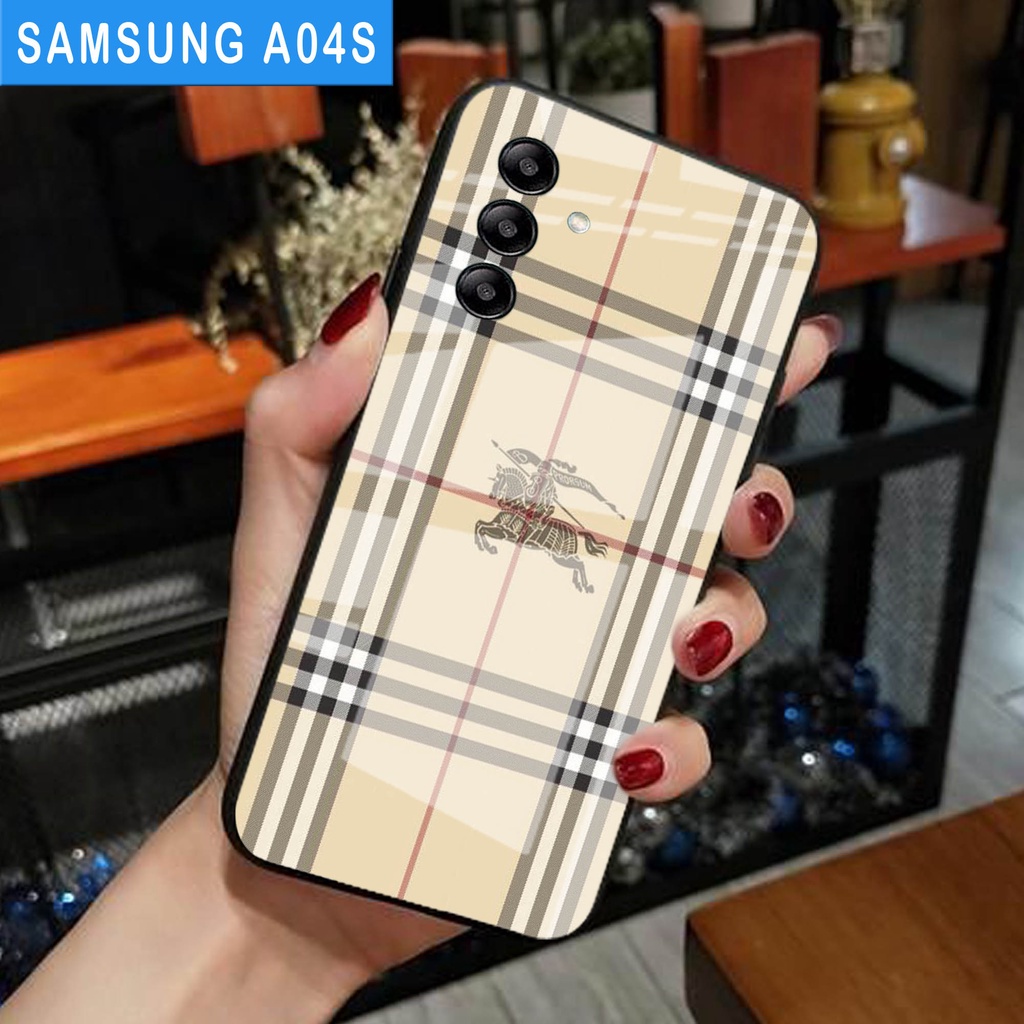 (S108) SoftCase Glass SAMSUNG A04S - casing Terbaru handphone - SAMSUNG A04S  - pelindung handphone 