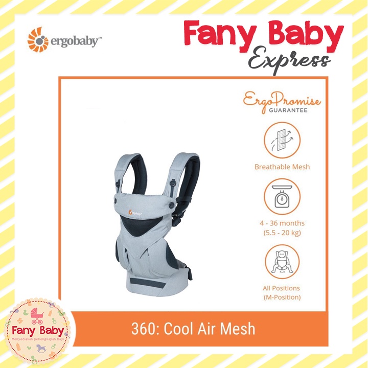 ERGOBABY 360 COOL AIR MESH CARRIER