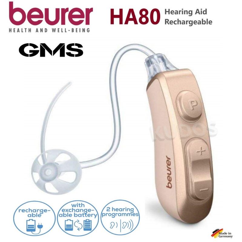 Alat Bantu Dengar Beurer HA - 80 / Hearing Aid Amplifier Rechargerable Beurer